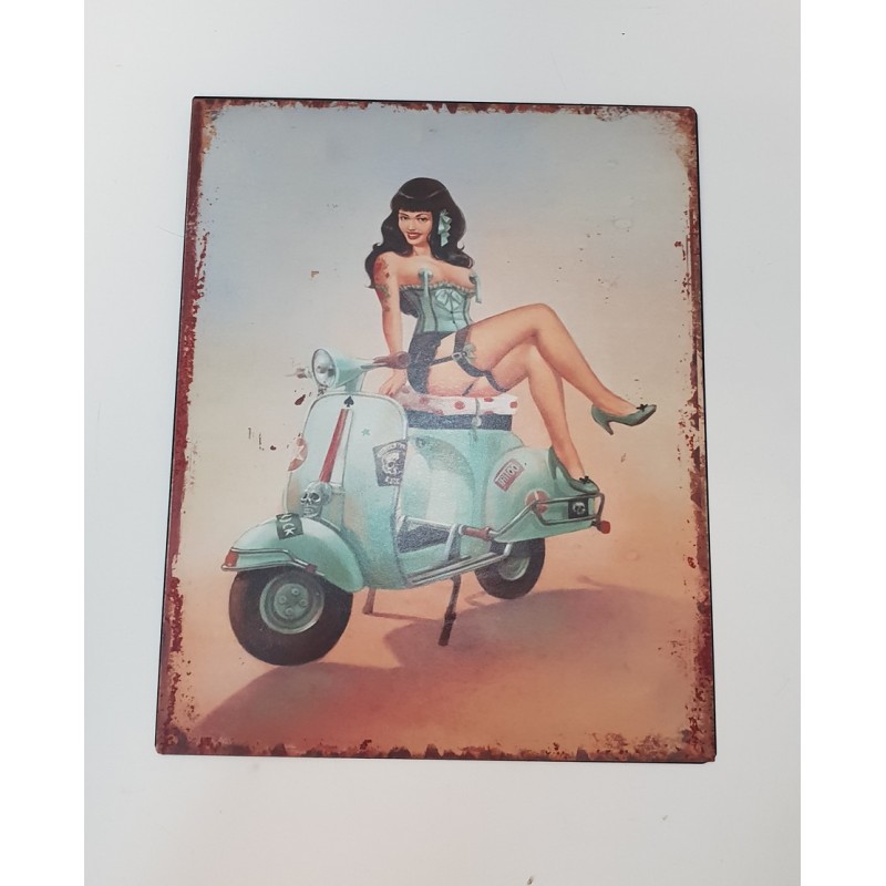 Décoration murale vespa
