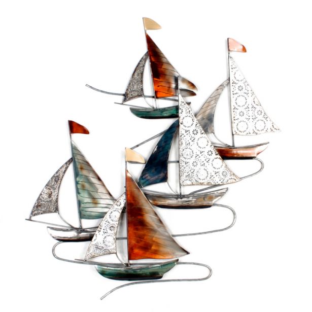 Decoration murale bateaux