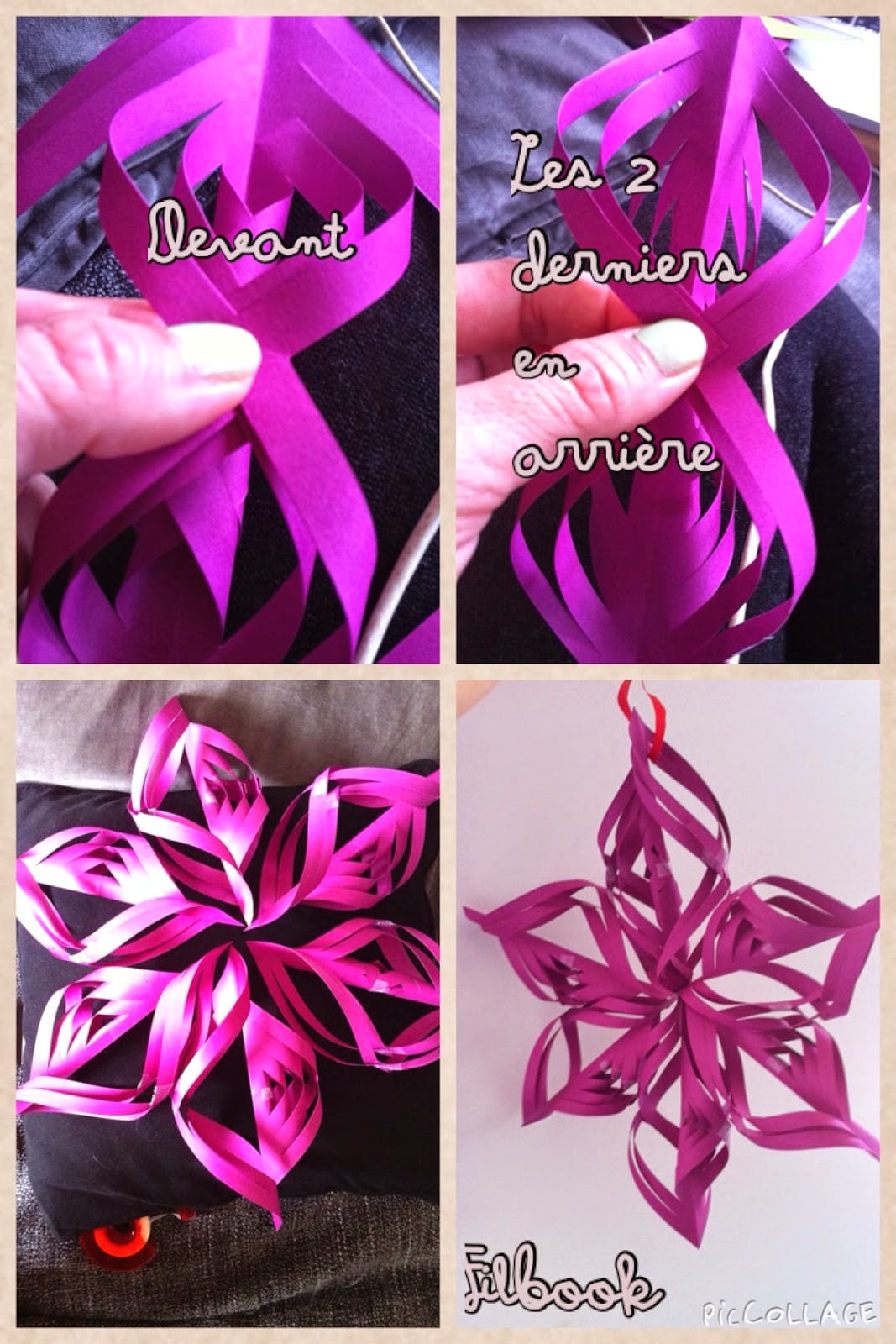 Decoration papier maison