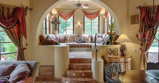 Decoration interieur salon arabe