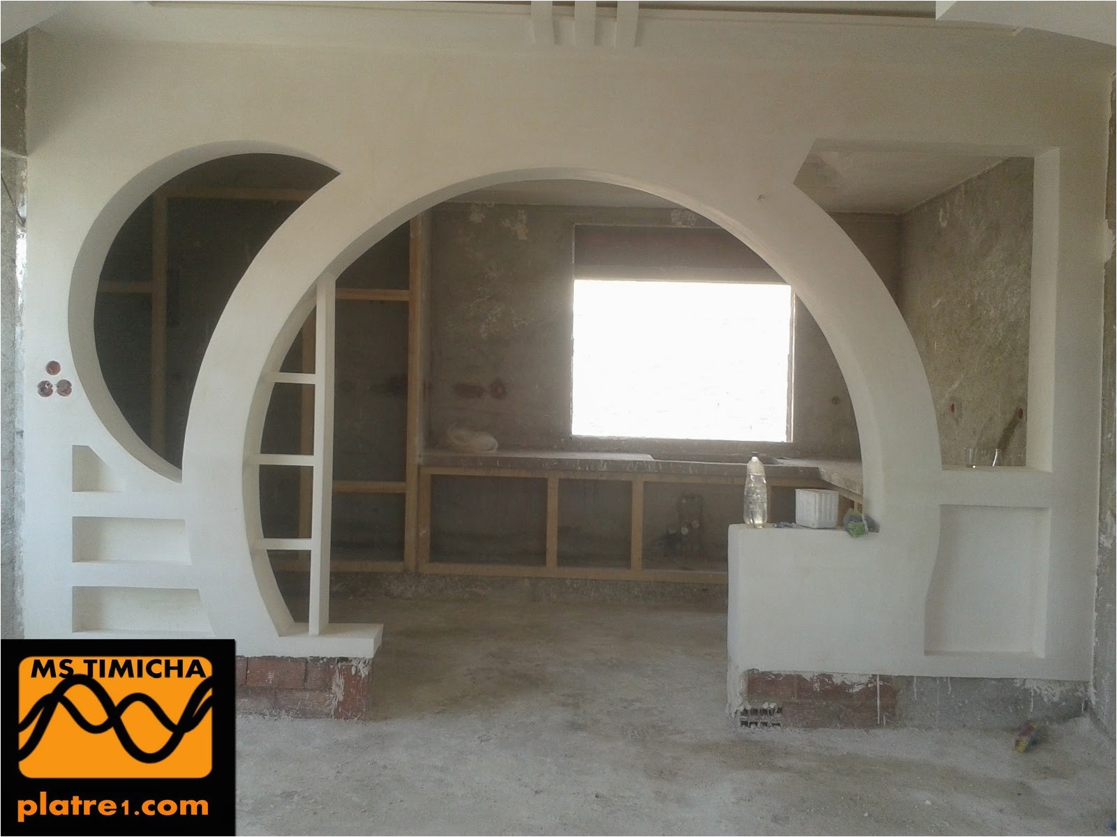 Decoration salon platre