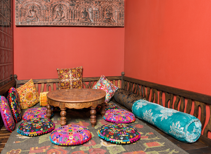Decoration salon indienne