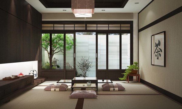 Décoration japonaise interieur