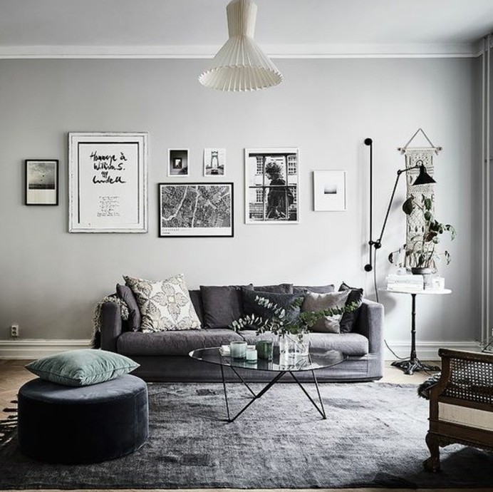 Modele decoration salon moderne