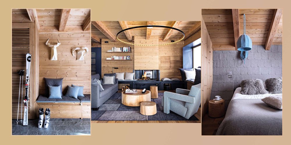 Decoration interieur ambiance chalet montagne