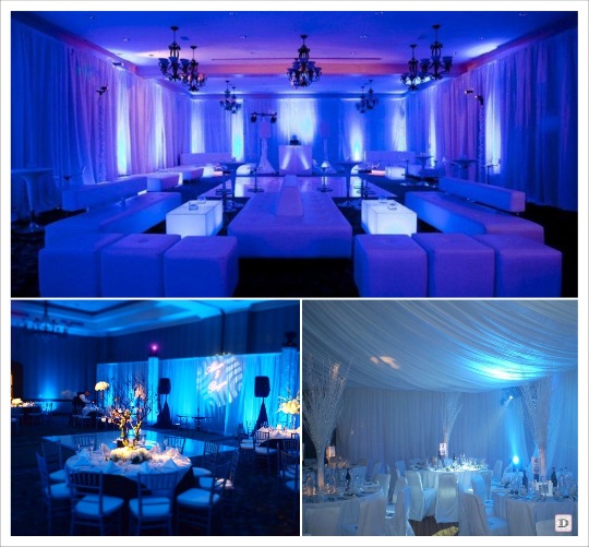 Decoration murale salle mariage