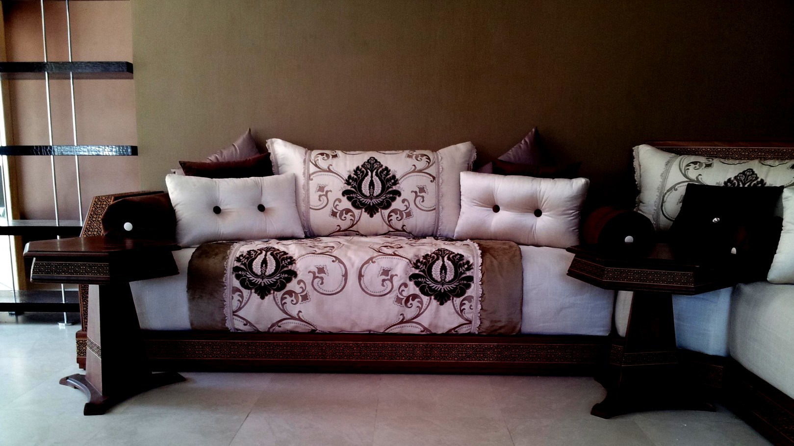Decoration maison salon marocain