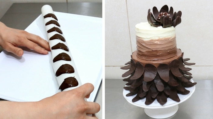 Décoration chocolat maison