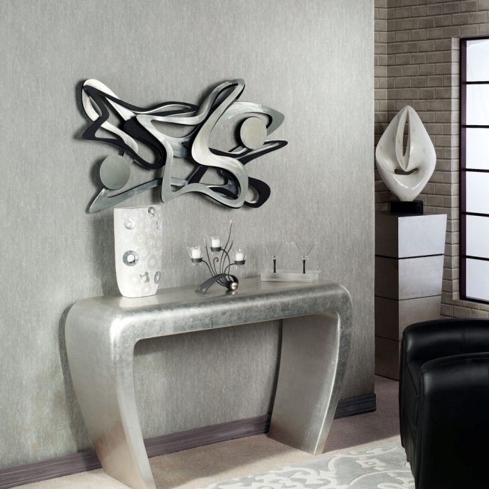 Decoration murale moderne metal