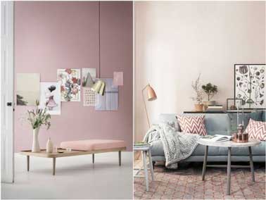 Decoration pastel salon