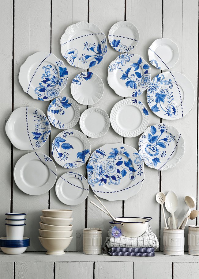 Assiette de decoration murale