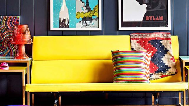 Decoration maison couleur jaune