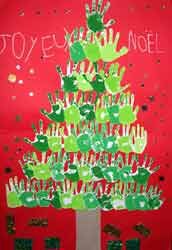Décoration murale noel maternelle