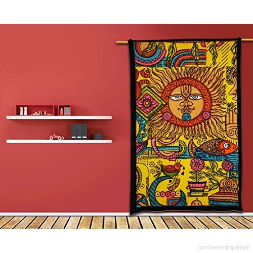 Decoration murale hippie