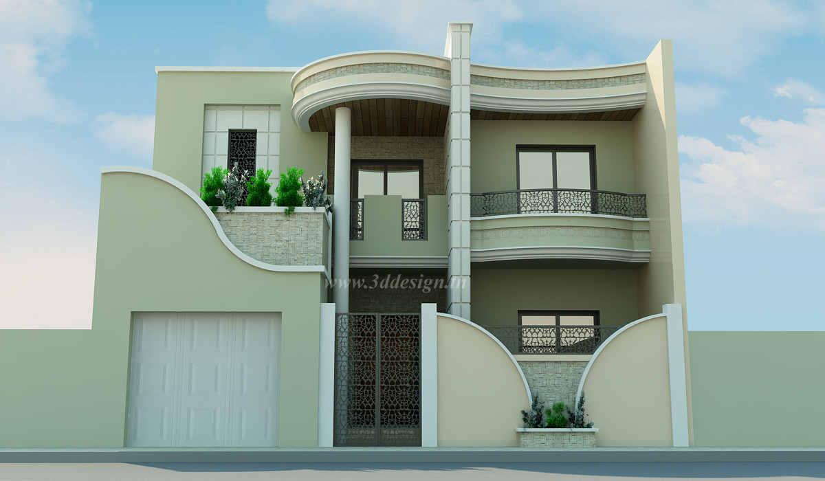 Decoration exterieur facade maison