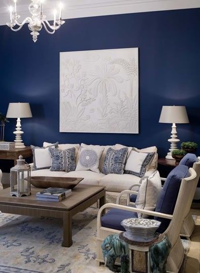 Decoration marine salon