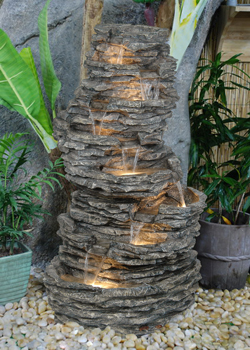 Décoration fontaine à eau d intérieur