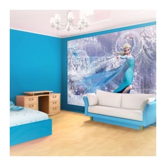 Décoration murale reine des neiges