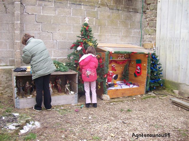 Decoration exterieur noel fait maison