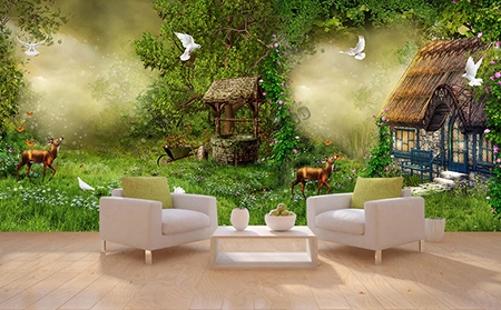 Décoration murale foret