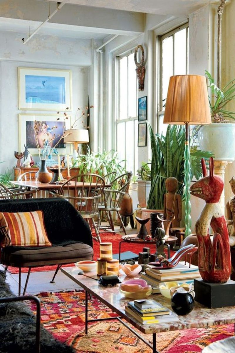 Décoration intérieur hippie chic