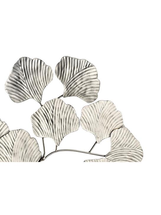 Grande décoration murale feuilles de ginkgo