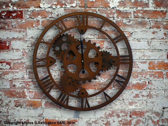 Decoration murale industrielle vintage