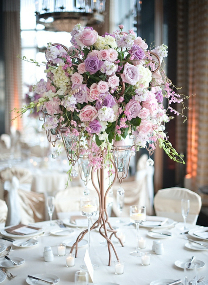 Idée décoration murale mariage
