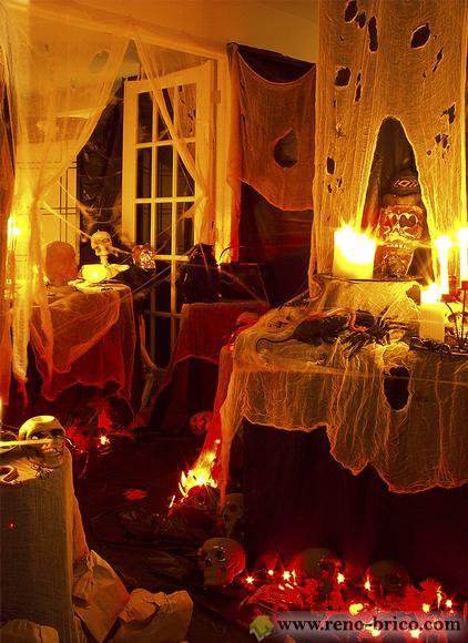 Decoration interieur halloween