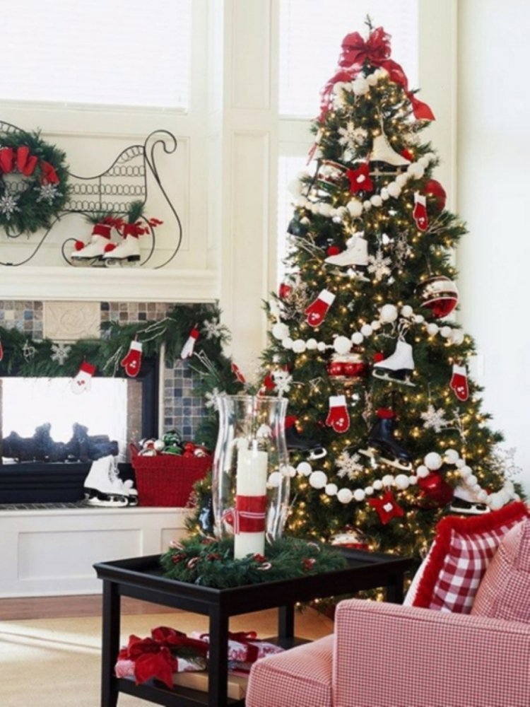 Decoration noel interieur sapin