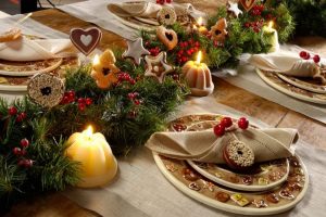 Décoration maison table noel