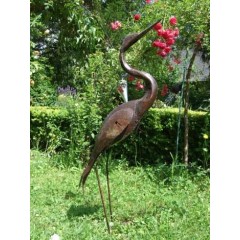 Decoration métal jardin