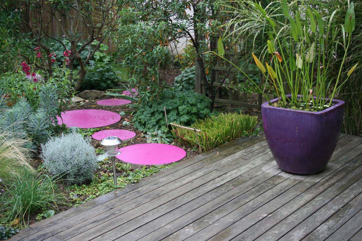 Décoration jardin extérieur photo