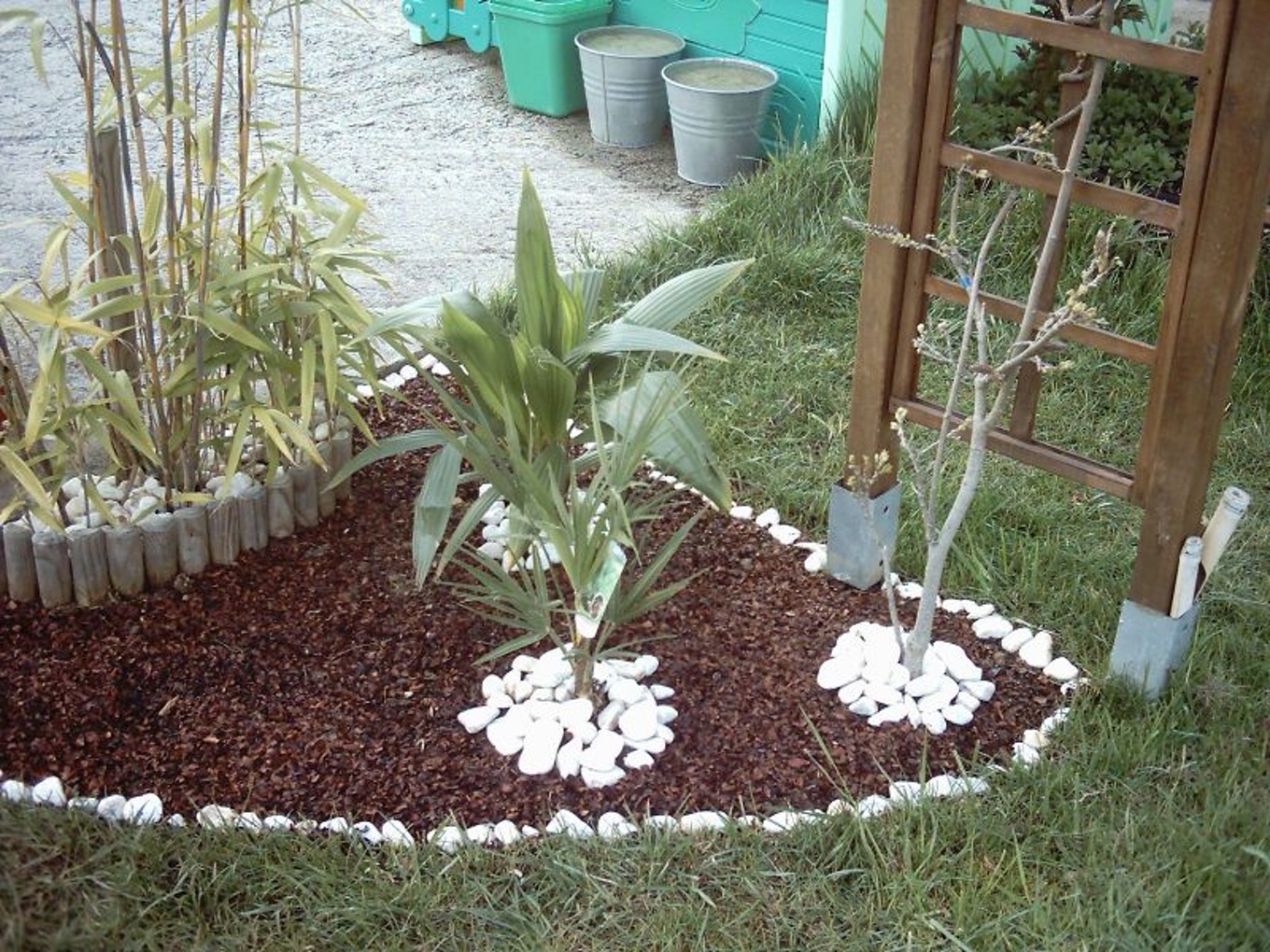 Décoration exterieure maison jardin