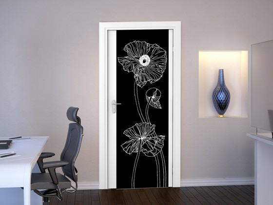 Decoration de porte d interieur