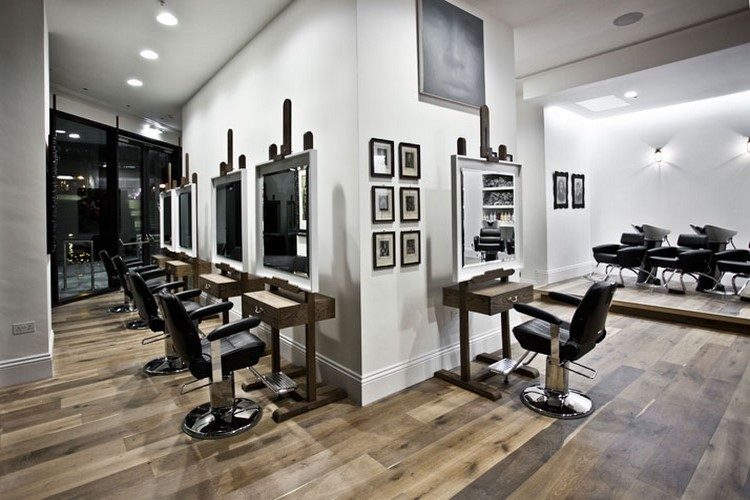 Salon de coiffure décoration