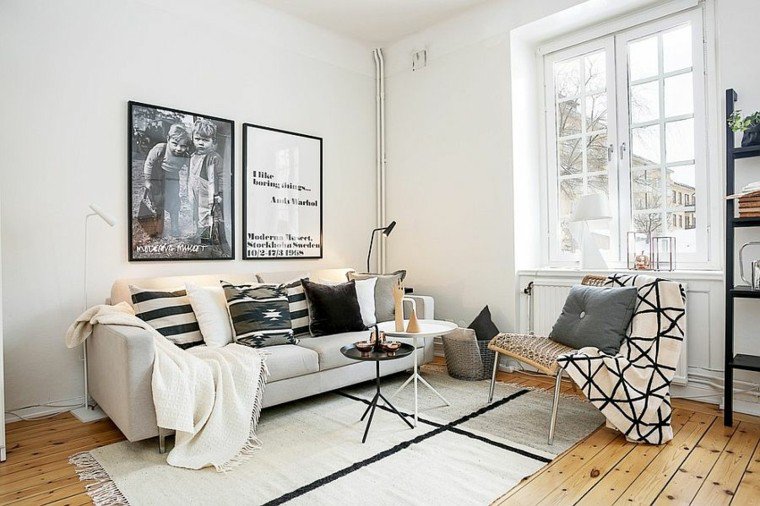 Idee decoration salon appartement