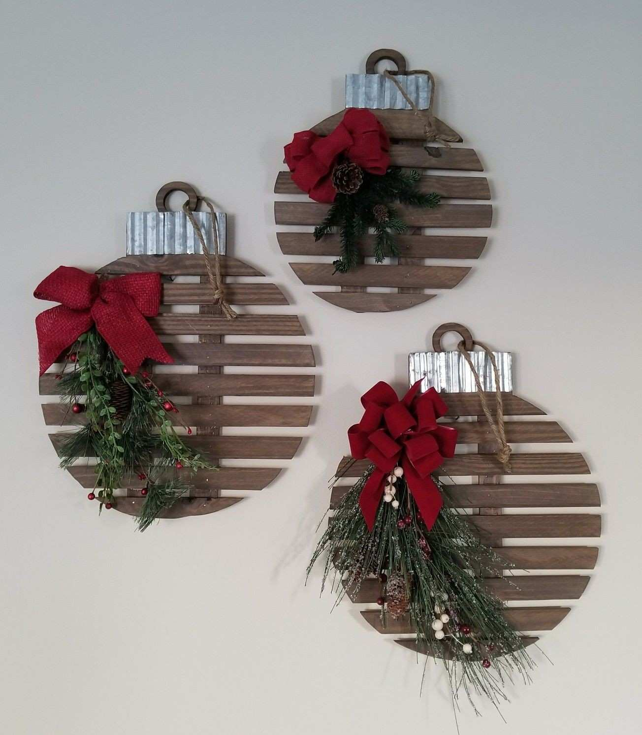 Decoration de sapin fait maison