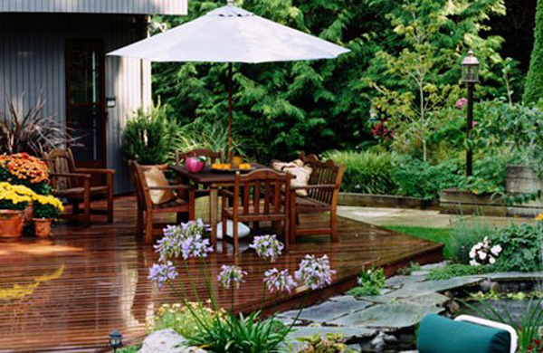 Decoration de jardin de maison