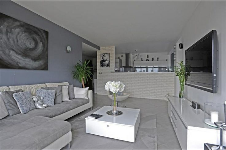 Décoration maison gris et blanc