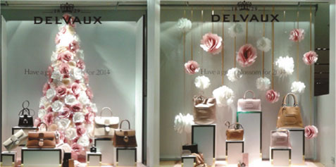 Decoration vitrine de maison