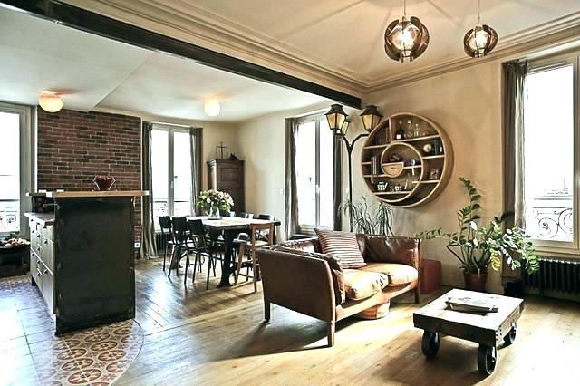 Decoration salon industrielle