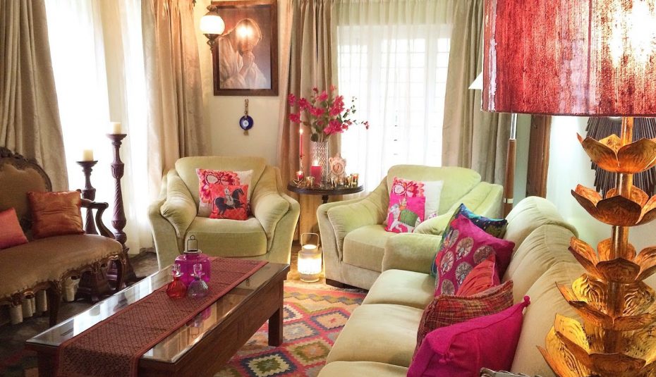 Decoration salon inde