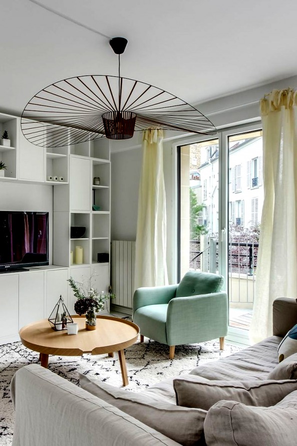Décoration salon chaleureux