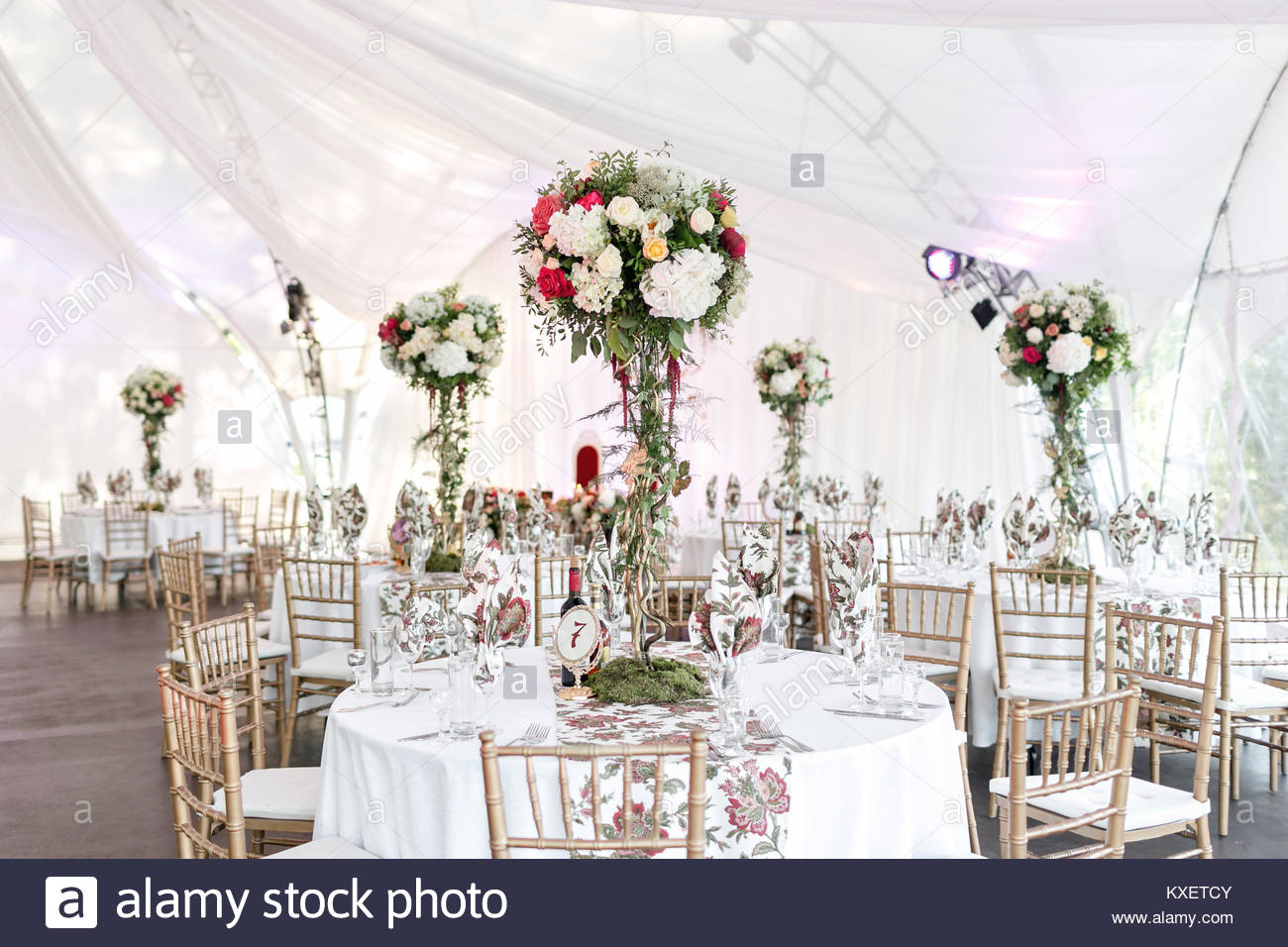 Décoration mariage intérieur