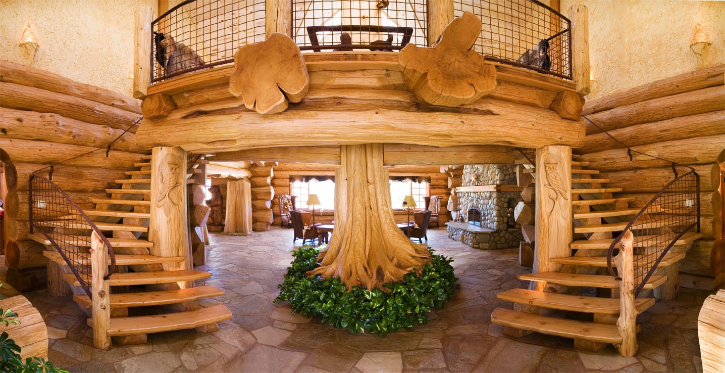Décoration intérieure maison bois