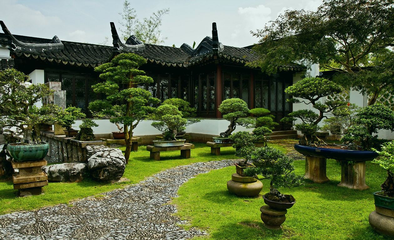 Decoration jardin feng shui