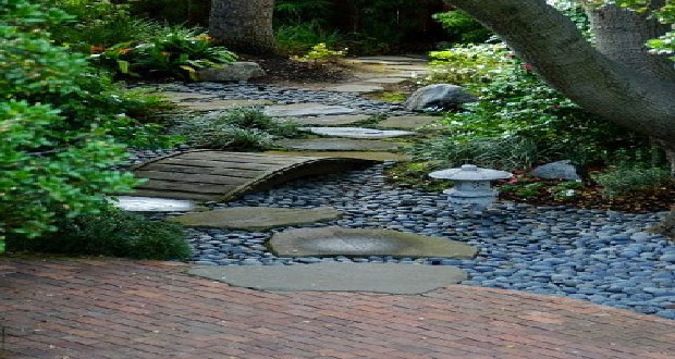 Decoration exterieur pour jardin japonais