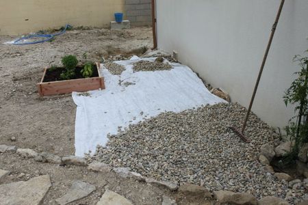 Decoration jardin avec gravillon