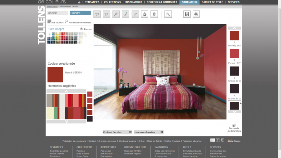Simulation de decoration interieur